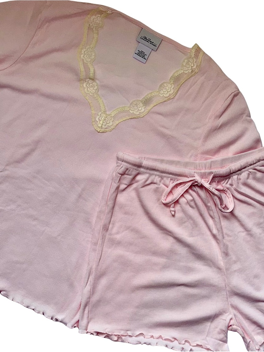 NIP Vermont Country Store Pink Shorty Pajama Set - Multiple Sizes